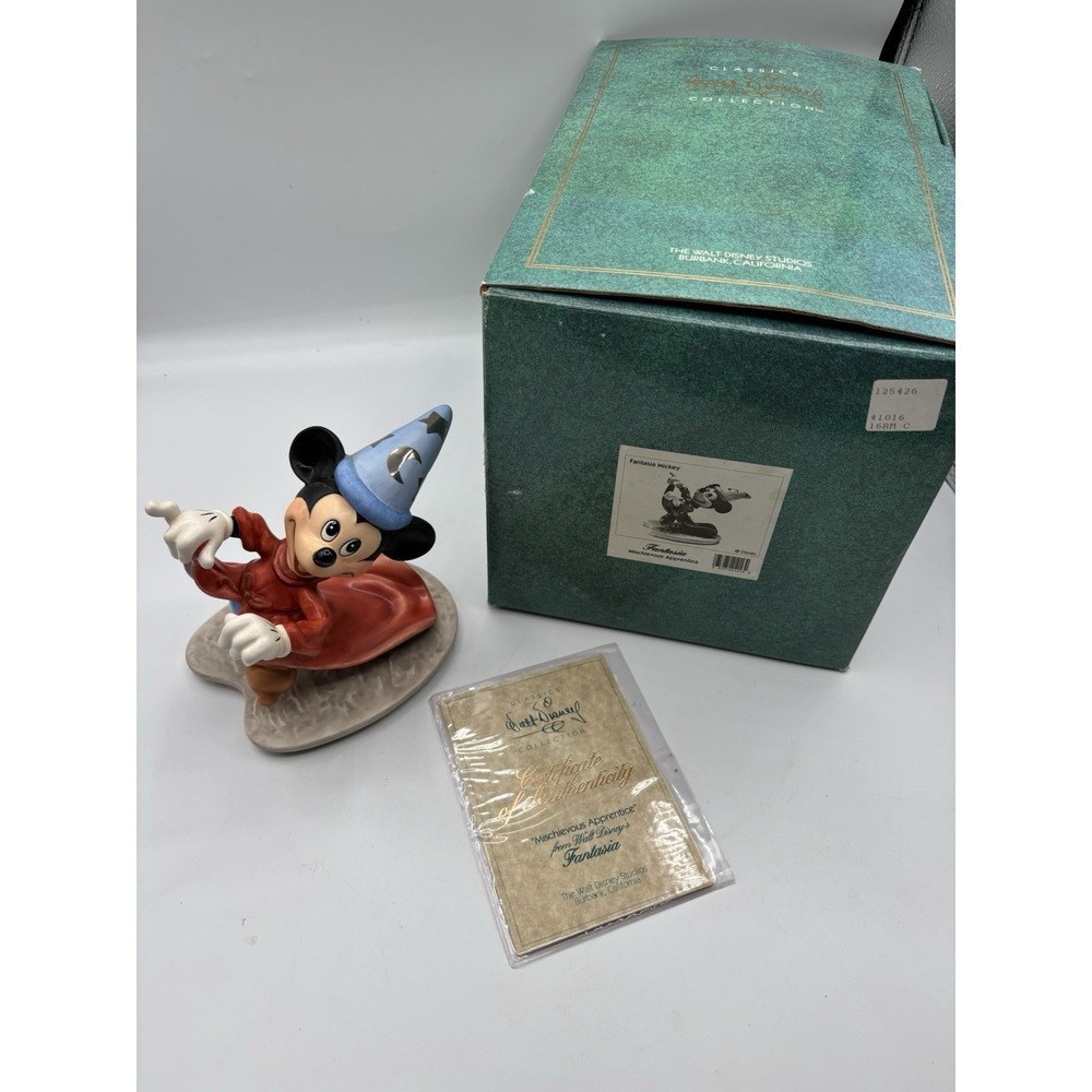 WALT DISNEY CLASSICS COLLECTION FANTASIA SORCERER MICKEY MISCHIEVOUS APPRENTICE